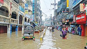 waterlogging in Chattogram