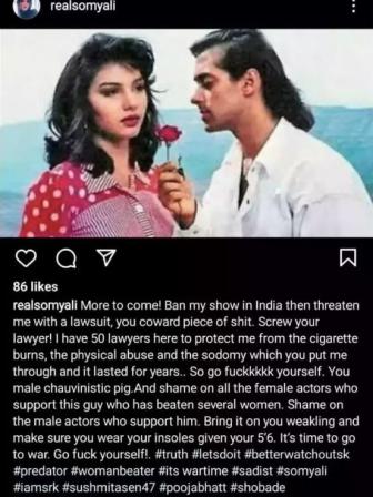 Somy Ali Instagram post